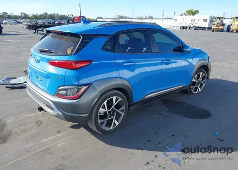 2022 Hyundai Kona Limited z USA, uszkodzony, nr VIN KM8K53A30NU898258